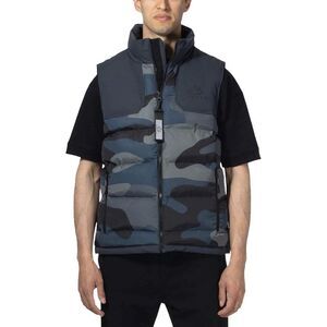 Norden Mens Finn Pongee Vest Large Blue Camo - NWT $275